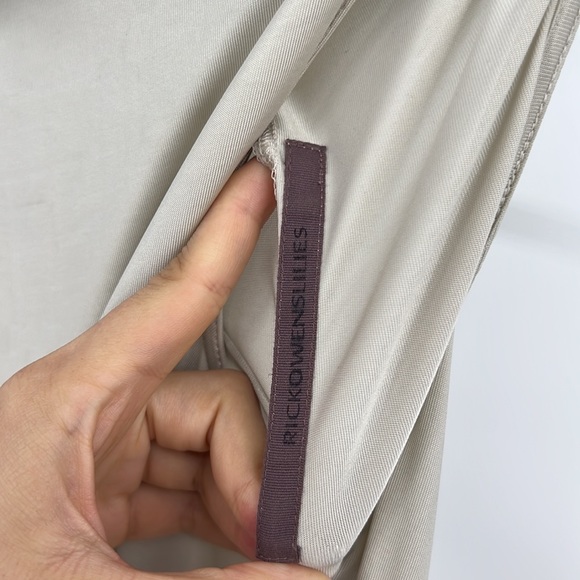 ❌SOLD❌ RICK OWENS LILIES Sivaan Gown in Dove 38 - Picture 8 of 9